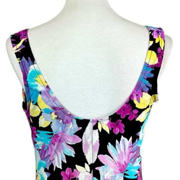 Azul Maxine of Hollywood Women’s Plus One Piece Swimsuit Retro Floral Size 16W - Picture 8 of 13